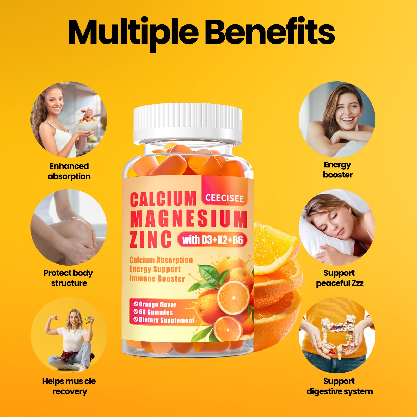 Ceecisee nutrition label detail showing mineral and vitamin dosages for clarity