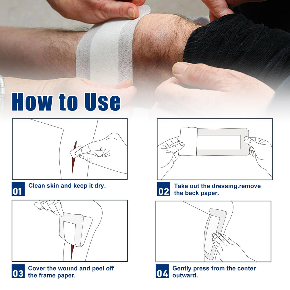 Ceeport dressing in first-aid kit lifestyle image illustrating travel convenience