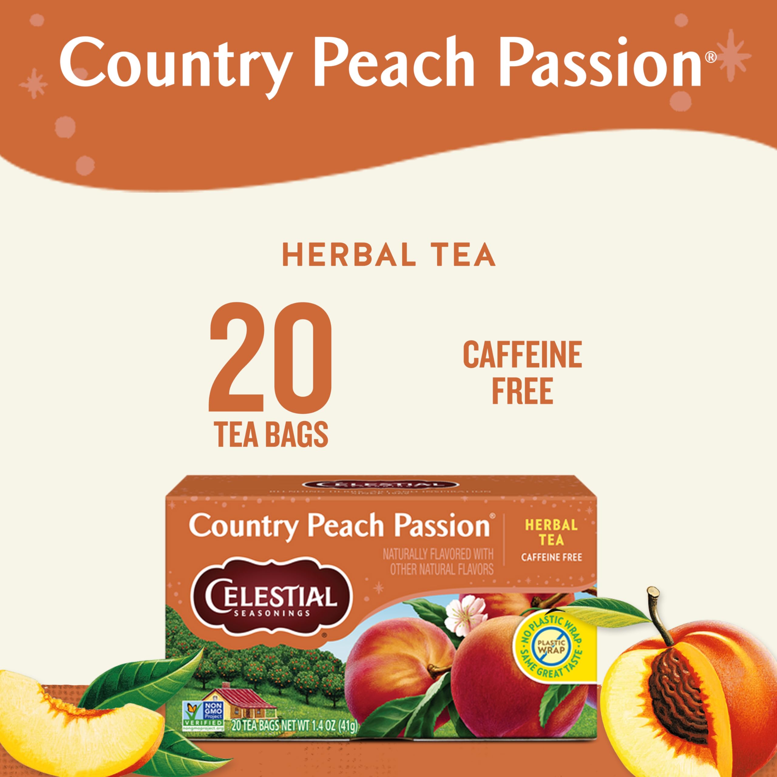 Close-up of Celestial Seasonings tea bag texture highlighting convenience