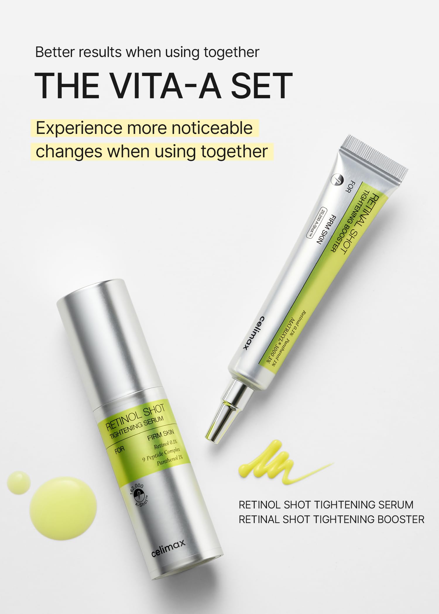 celimax peptide-complex illustration showing nine-peptide blend for firmer-looking skin