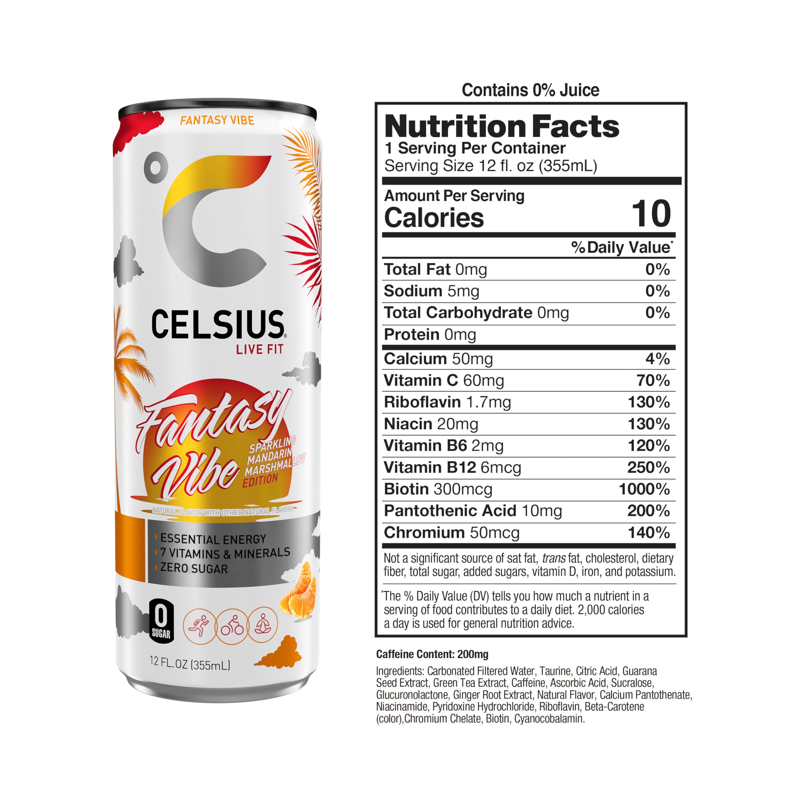 CELSIUS poured into a glass with bubbles illustrating sparkling texture and refreshing energy