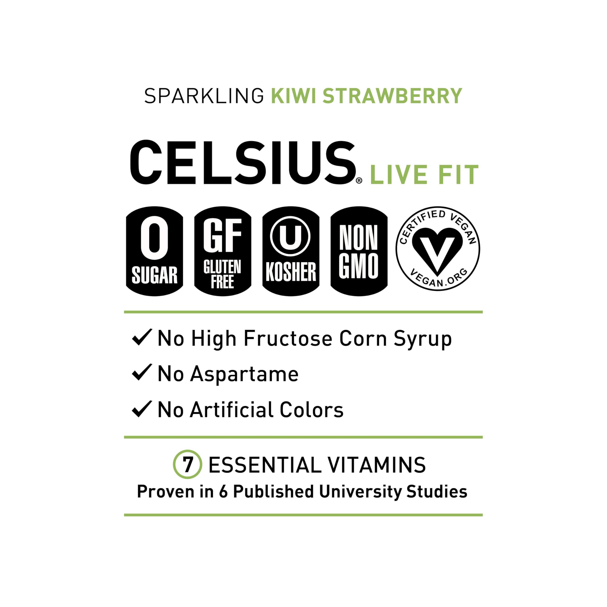 hand holding CELSIUS slim can illustrating portable pre-workout energy benefit