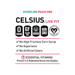 CELSIUS can held in hand showing slim 12 oz size for portability