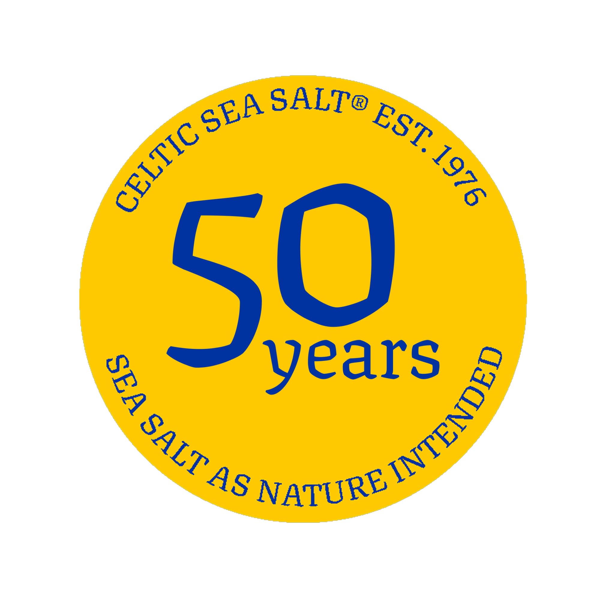 Celtic Sea Salt label and certification close-up indicating tested purity