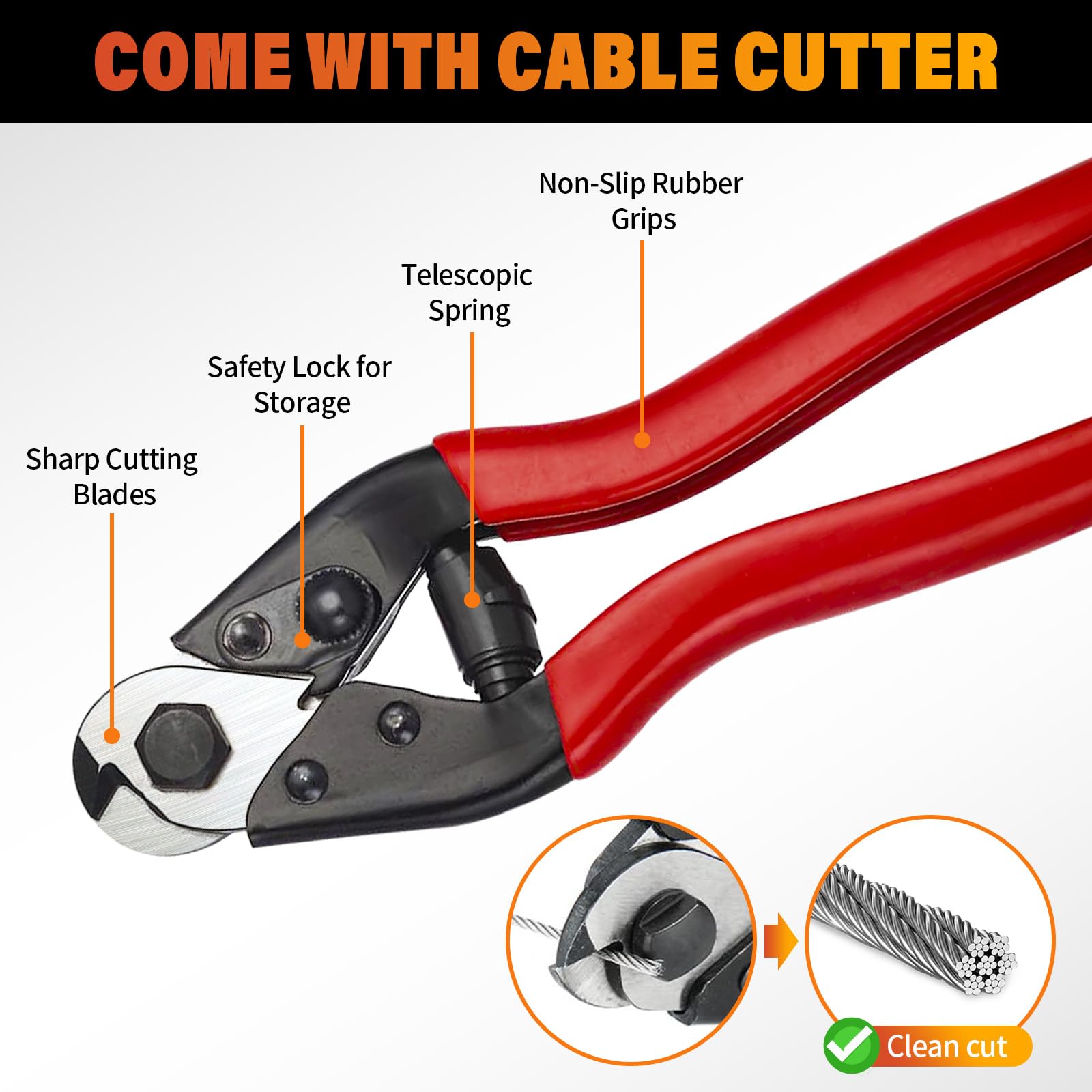 CELYND cable used to hang string lights showing easy outdoor decor installation benefit