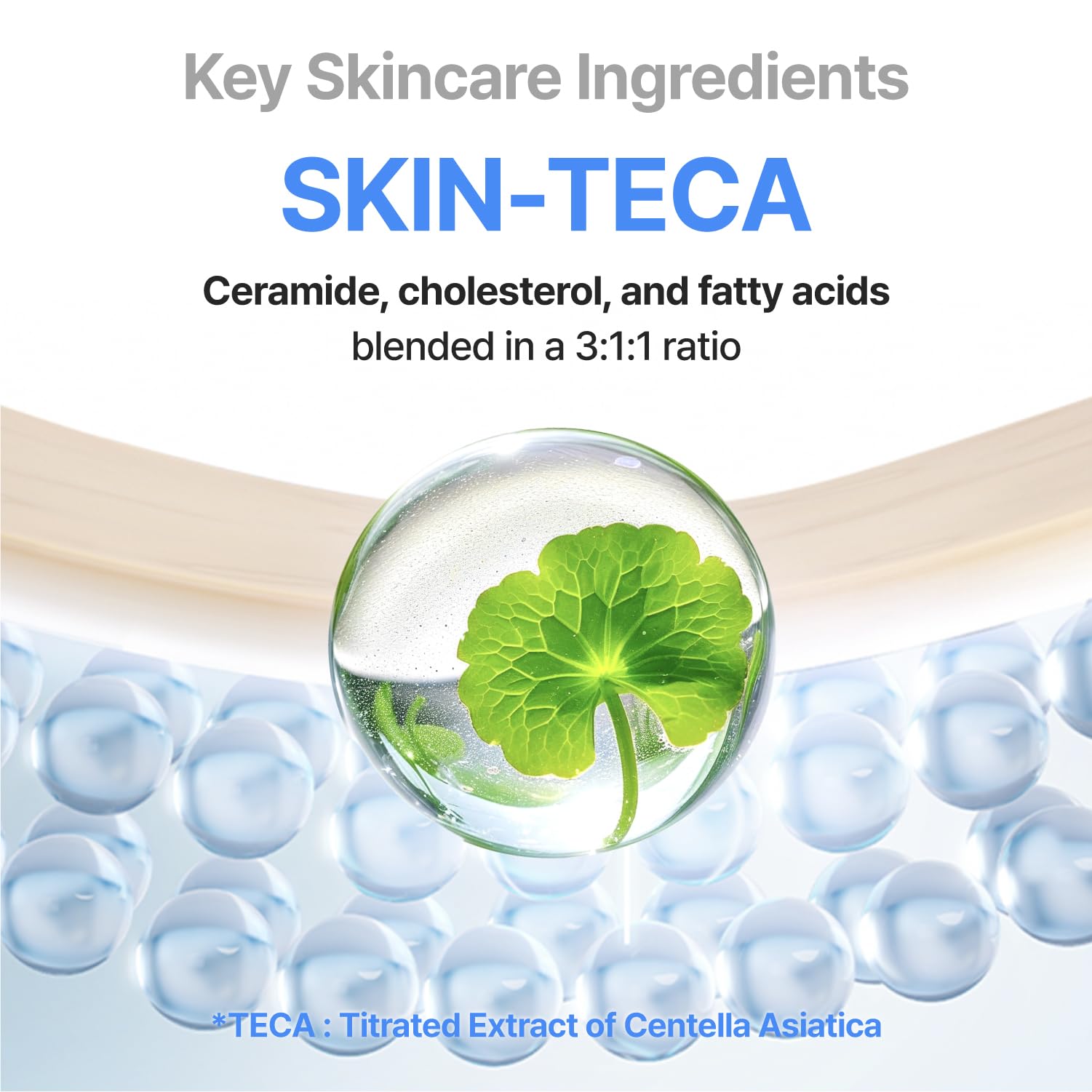 CENTELLIAN 24 sunscreen spread on hand illustrating dewy finish and hydration
