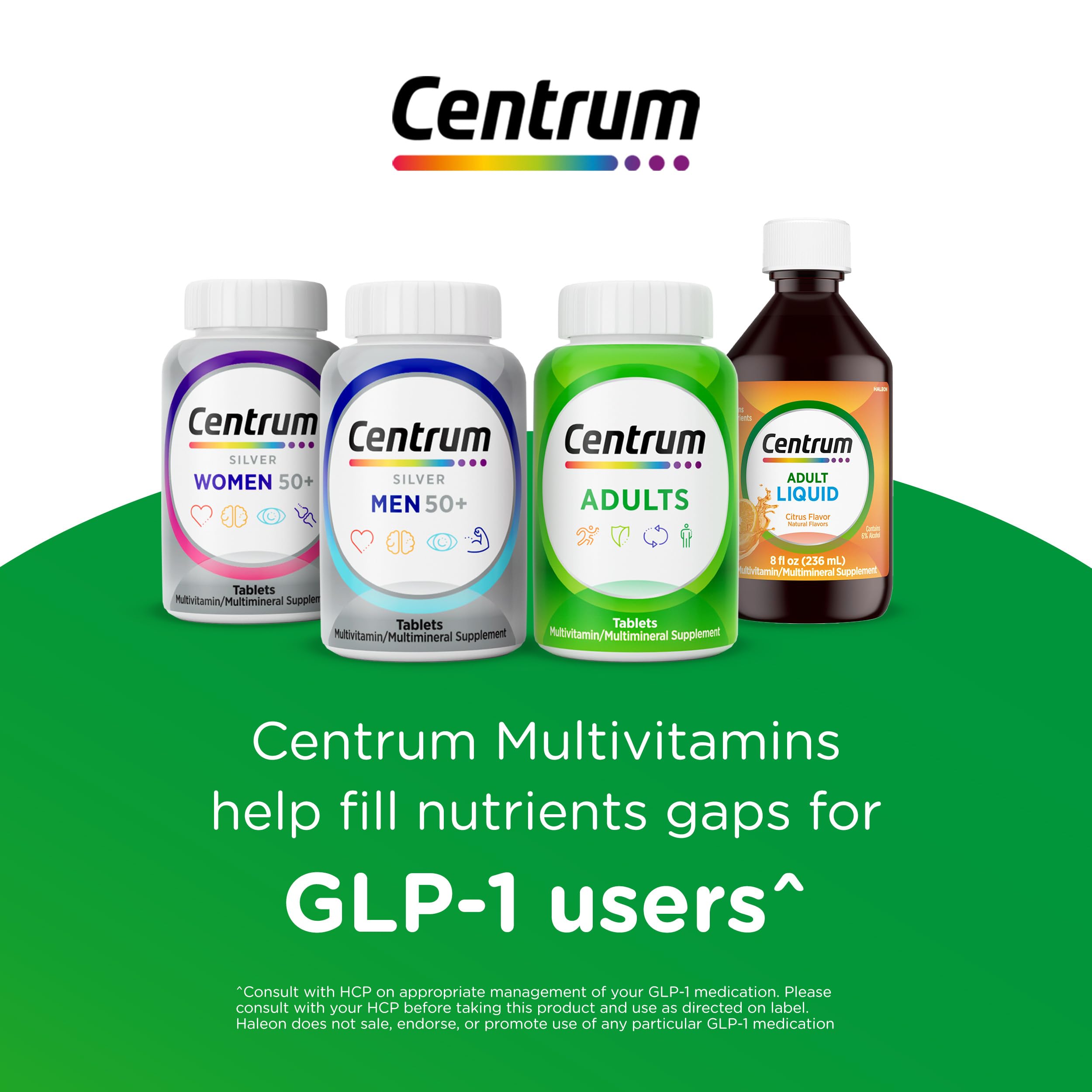 active older man using Centrum Silver to support daily wellness routines