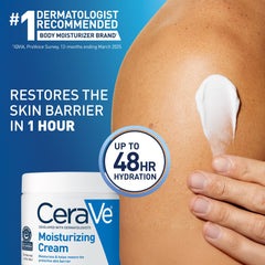 CeraVe ingredient graphic highlighting ceramides for barrier support