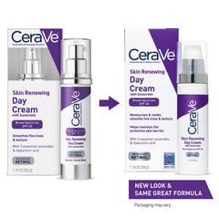 CeraVe Day Cream texture close-up demonstrating smooth hydrating finish
