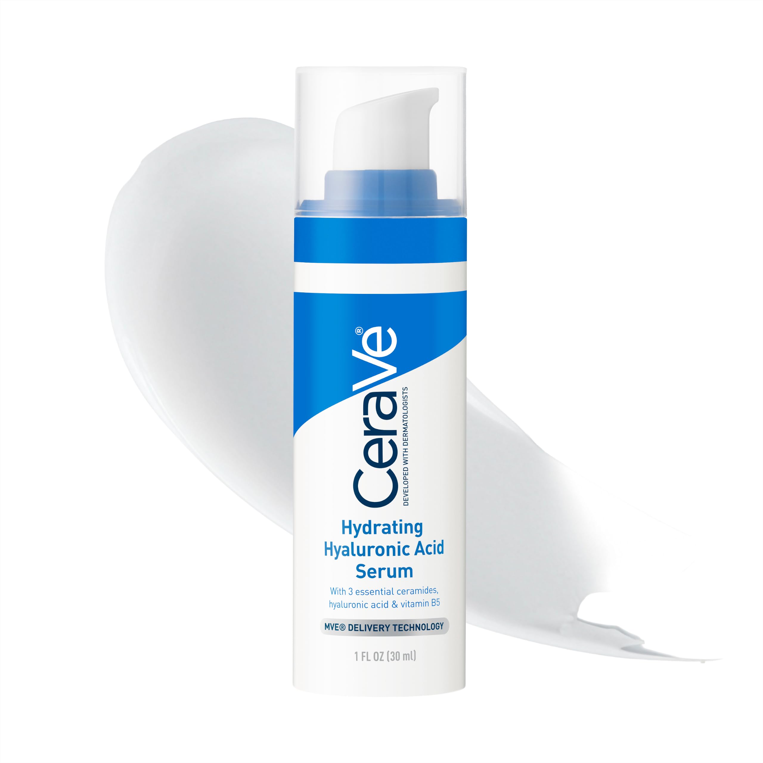 CeraVe bottle front view showing product packaging and hydrating benefit
