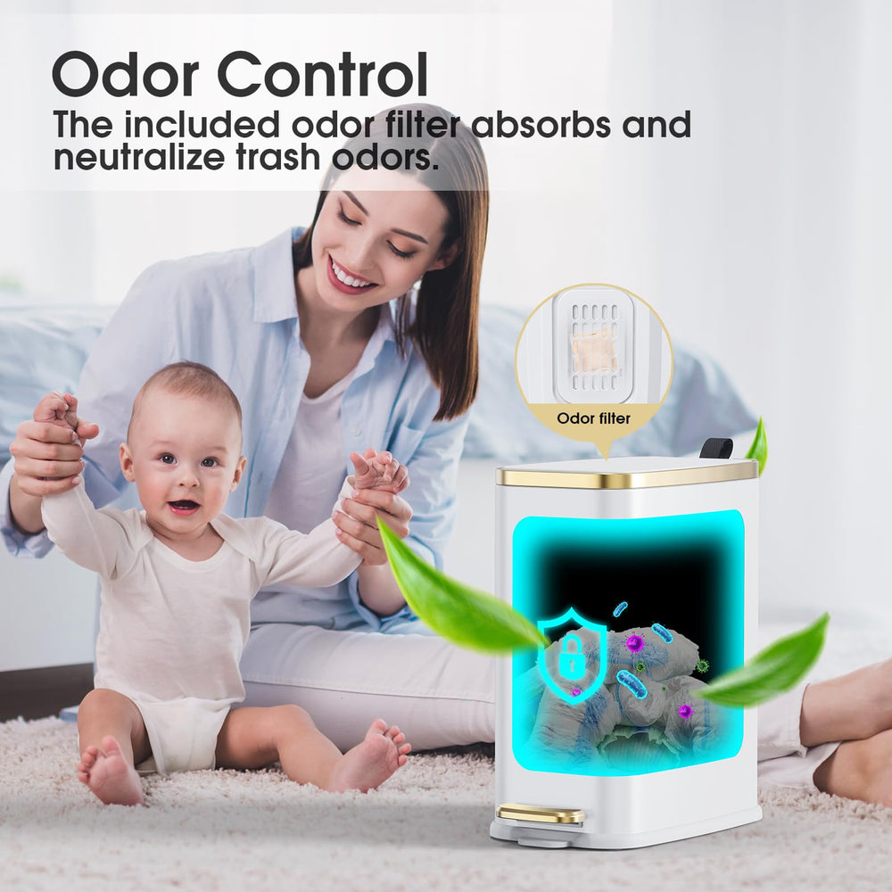 CEROELDA in a styled bathroom showing tidy, odor-controlled environment