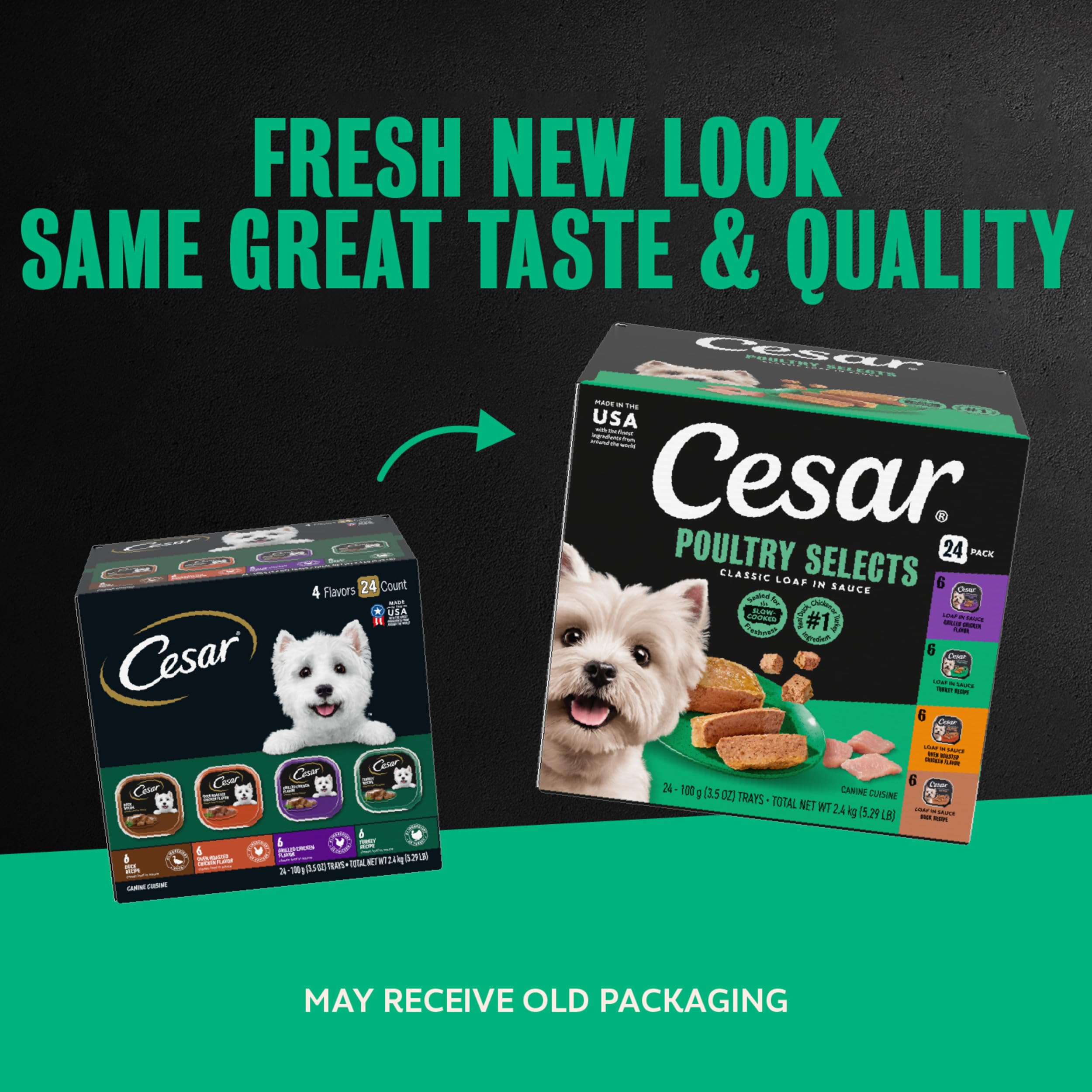 Cesar close-up of loaf texture showcasing tender poultry and appetizing sauce