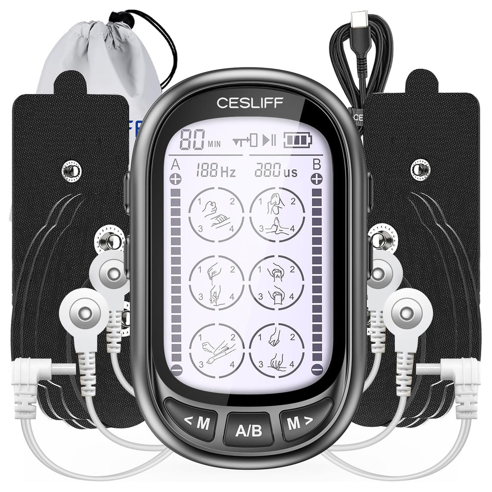 CESLIFF front panel showing screen and ports for quick setup benefit