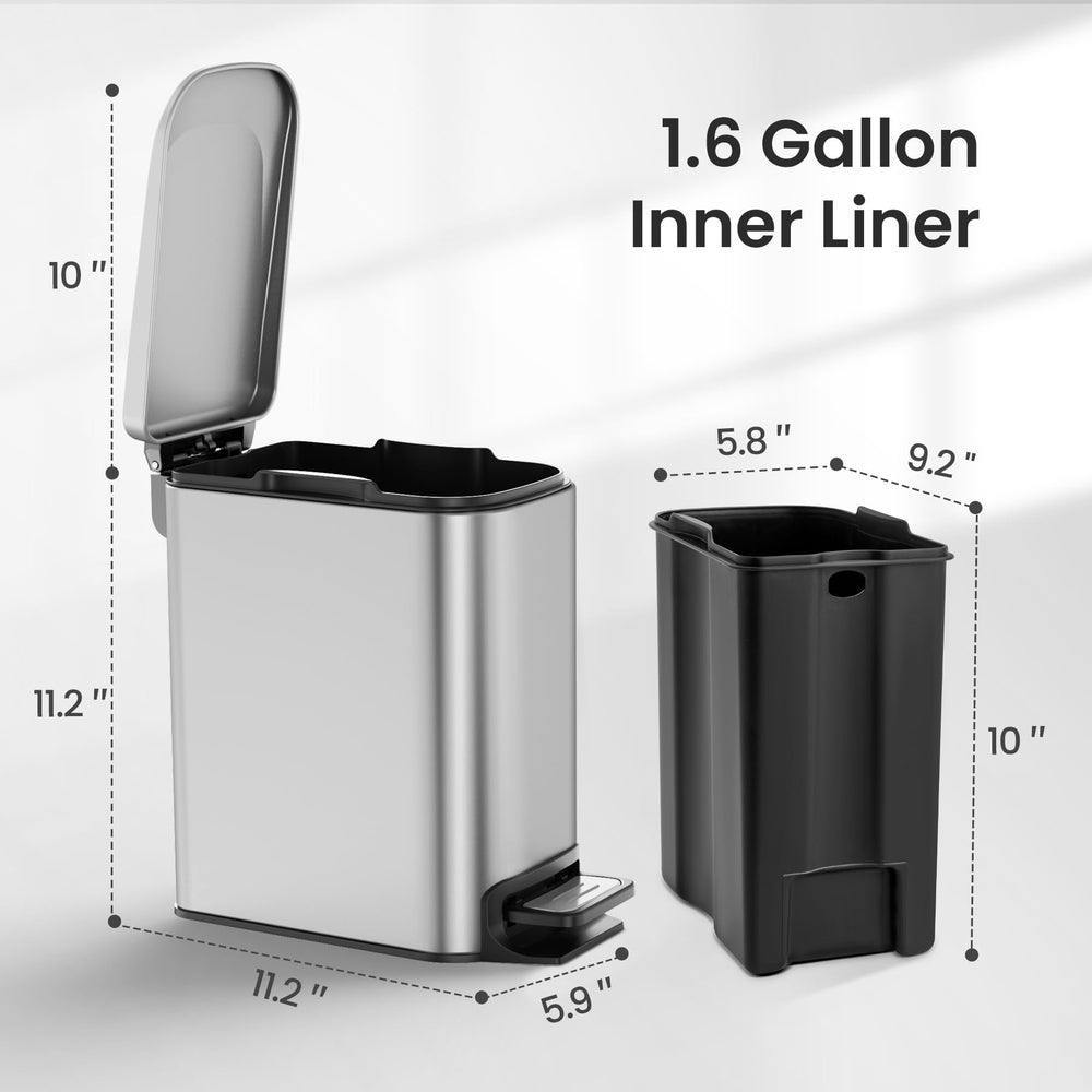 Cesun lid held at 90 degrees showing hands-free loading convenience