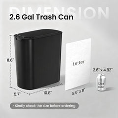Cesun slim profile placed beside toilet demonstrating space-saving benefit