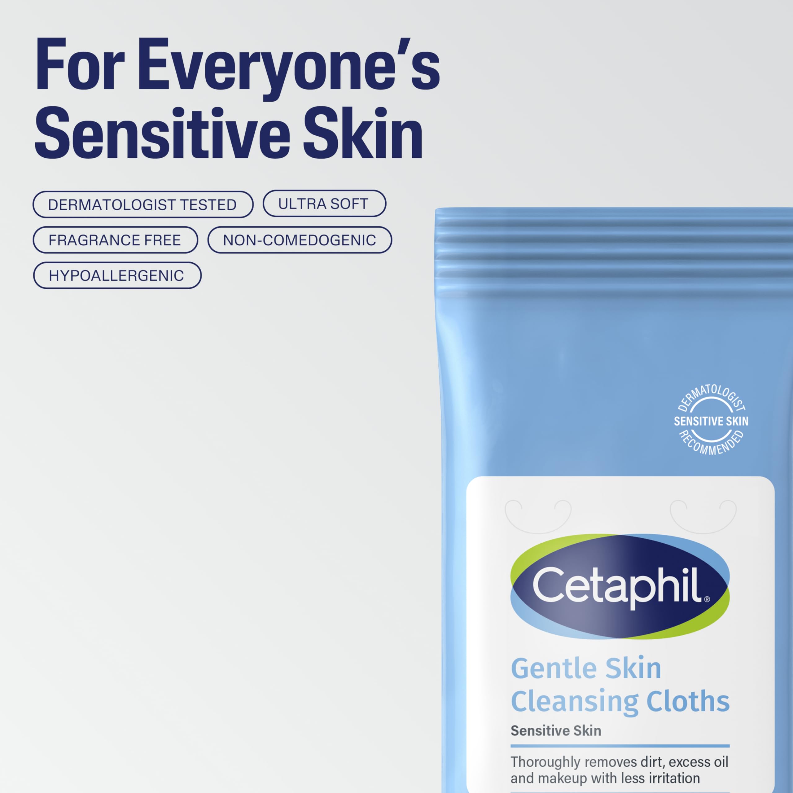 Cetaphil wipes in gym bag lifestyle showing post-workout refresh benefit