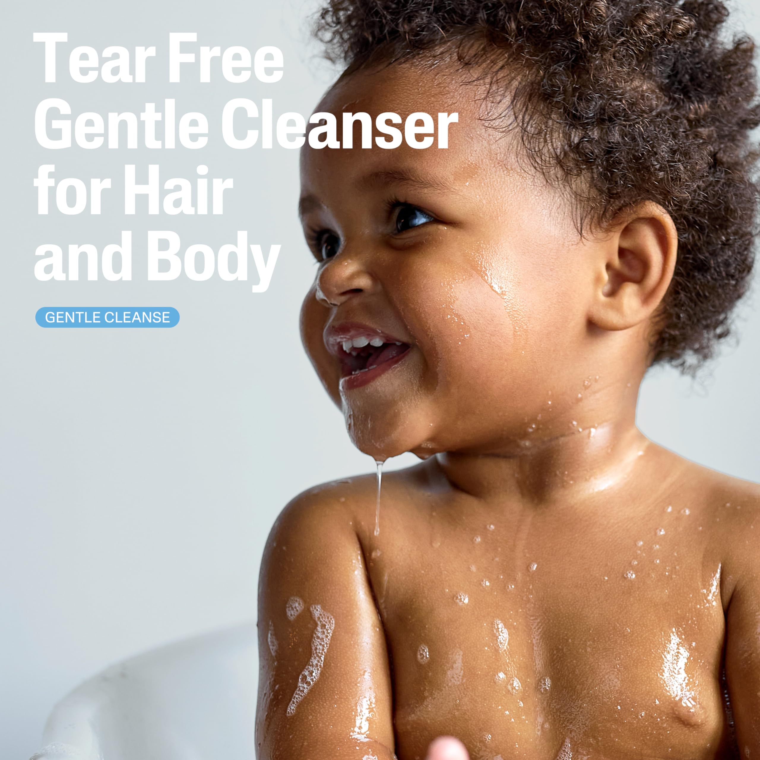 Cetaphil lather on hand showing soft foam and clean rinse