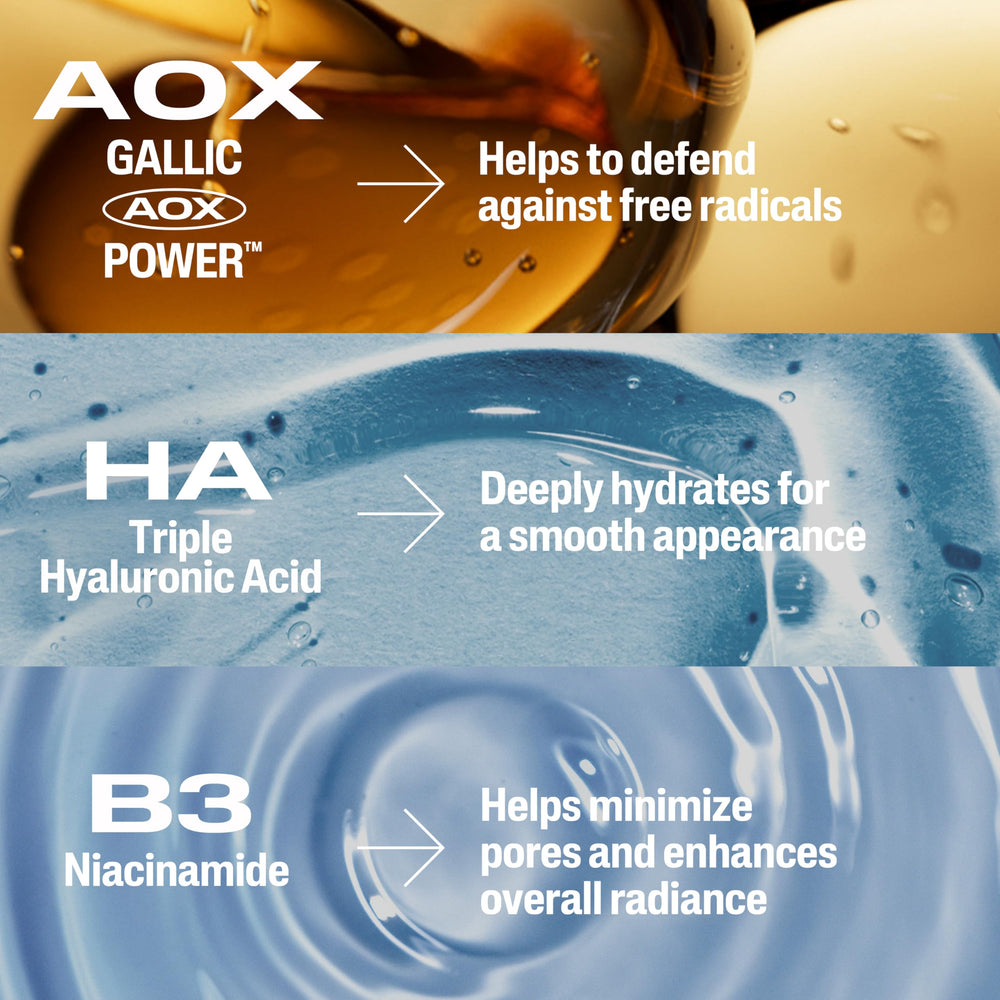 Cetaphil serum texture on hand illustrating fast absorption and hydration