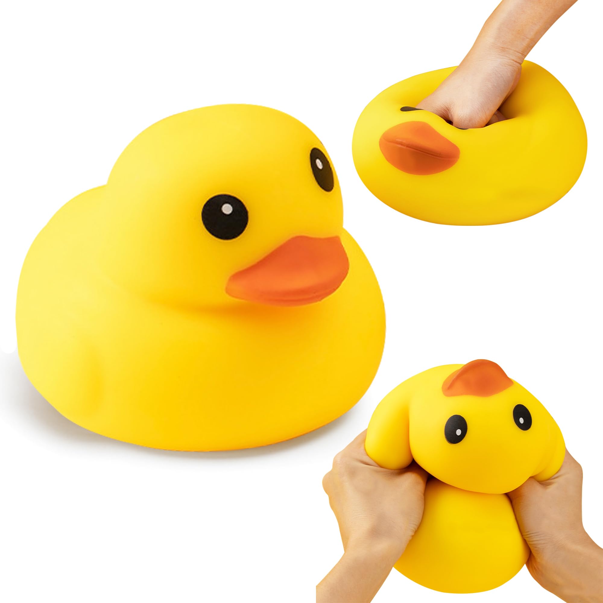 Cevly duck front view showing cheerful design and fidget benefit