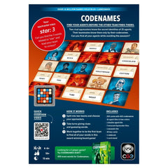 CGE Codenames close-up of word cards highlighting refreshed typography
