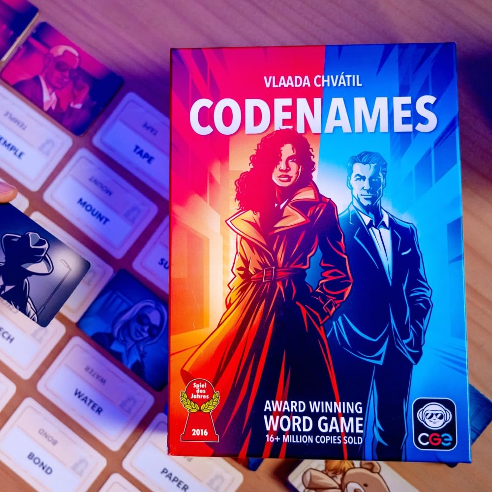 CGE Codenames played at a game night showcasing social teamwork fun