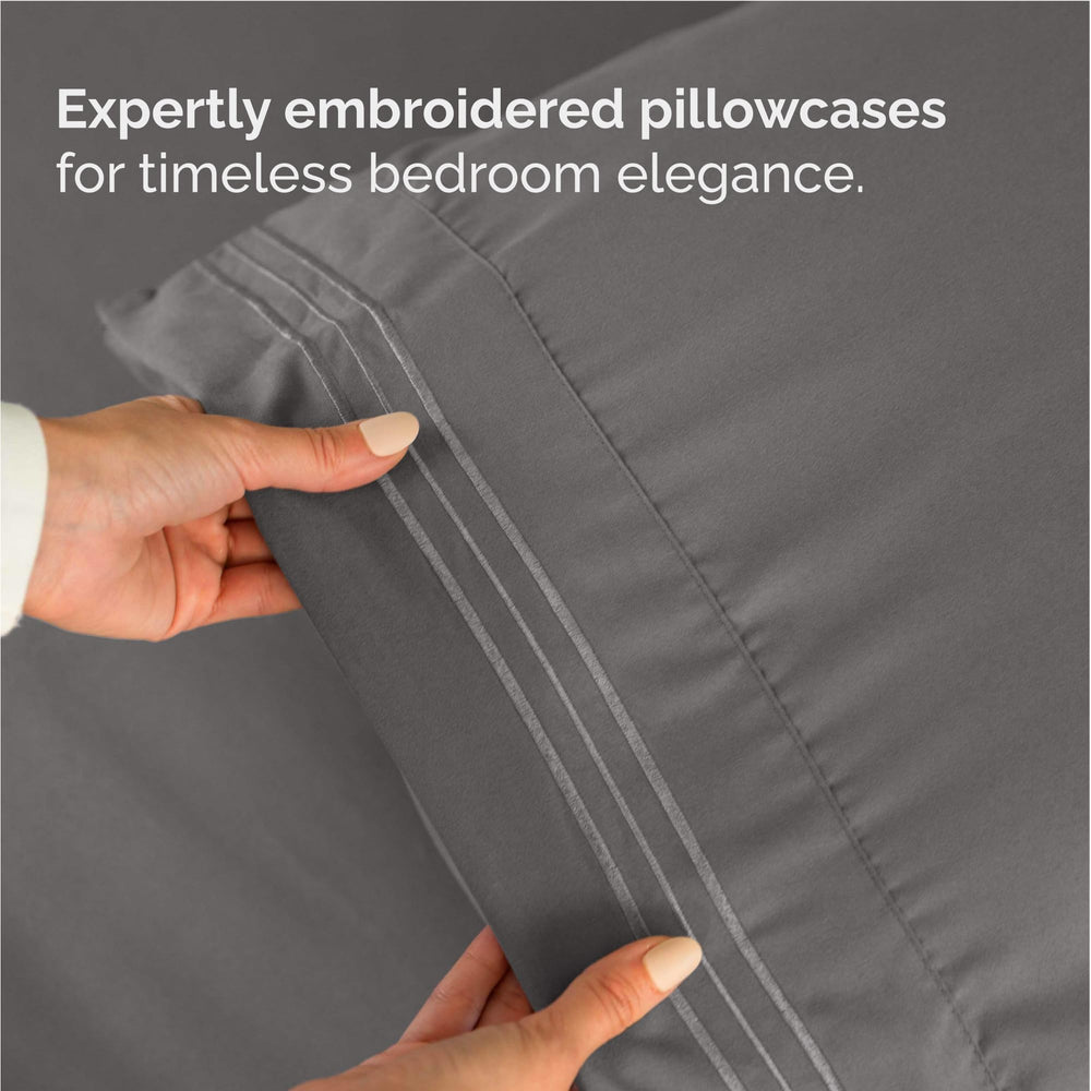 CGK Unlimited fabric texture macro showing brushed microfiber, indicates silky softness