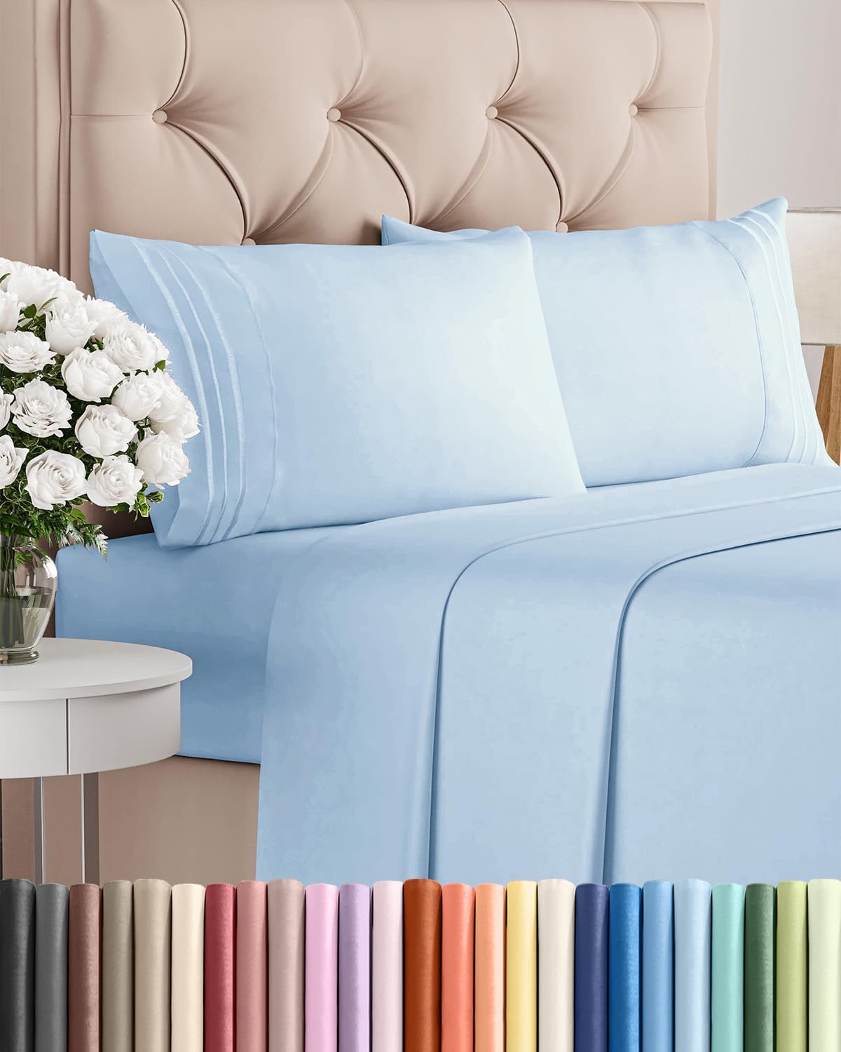CGK Unlimited front packaging showing full 4-piece set and light blue color benefit: clear presentation