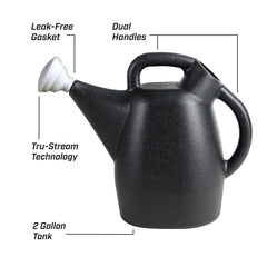 CHAPIN watering can in use pouring an even stream to protect delicate plants and soil