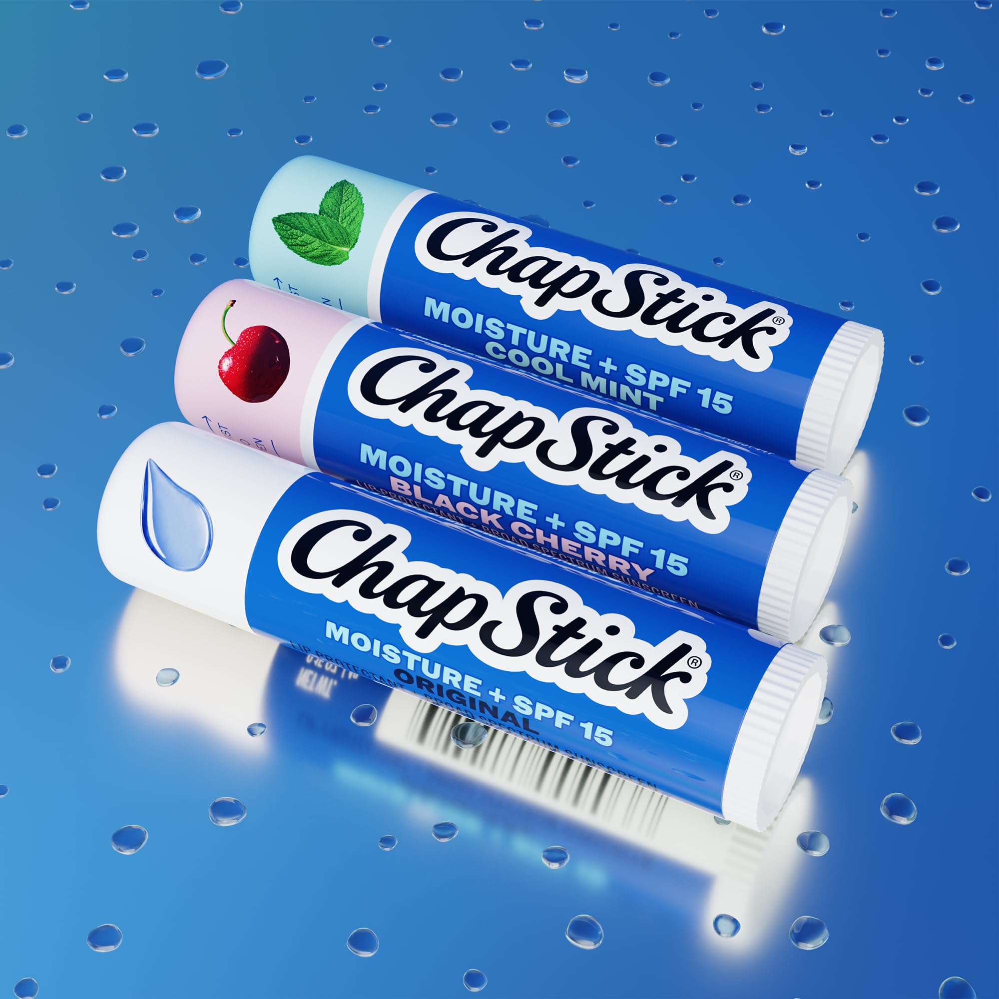 ChapStick arranged as a small gift bundle suggesting thoughtful sharing option