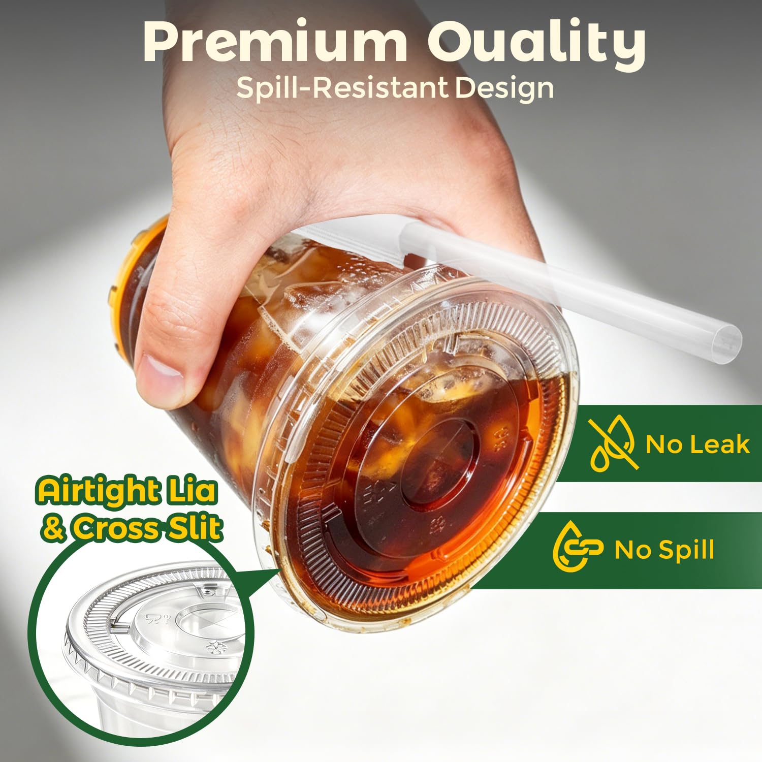 Charmount individually wrapped straws emphasizing hygienic convenience