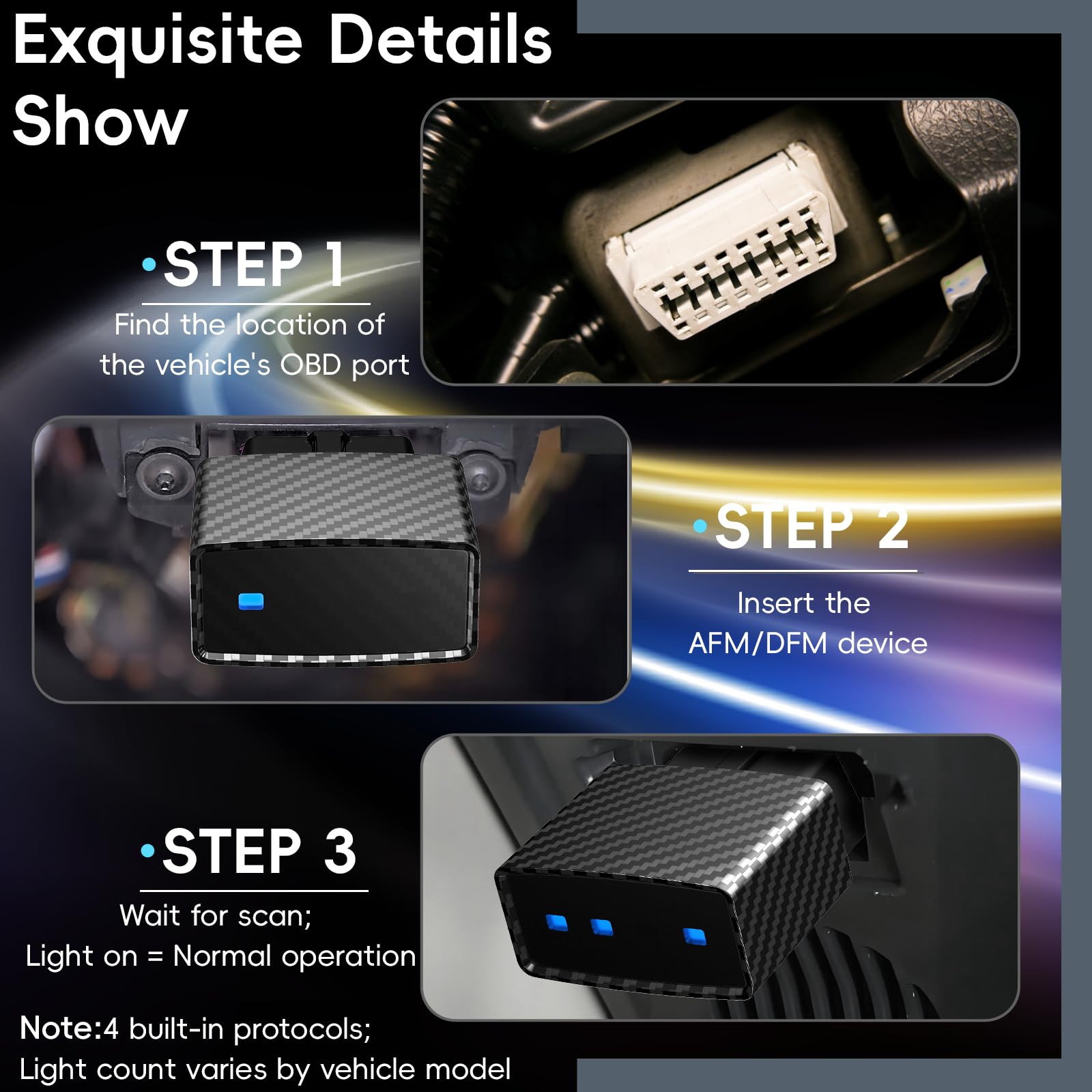Chatbrid AFM Disabler packaging and manual showing included quick start benefits
