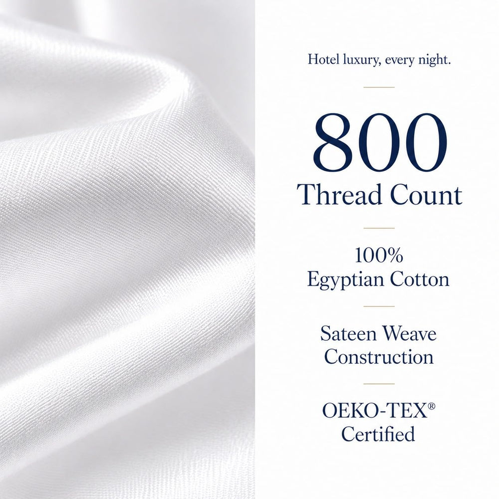 CHATEAU HOME COLLECTION pillowcase showing tailored marrow stitch for refined hotel finish