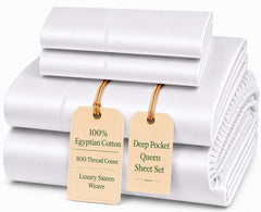 CHATEAU HOME COLLECTION queen sheet set front packaging showing clean styling and luxury appeal