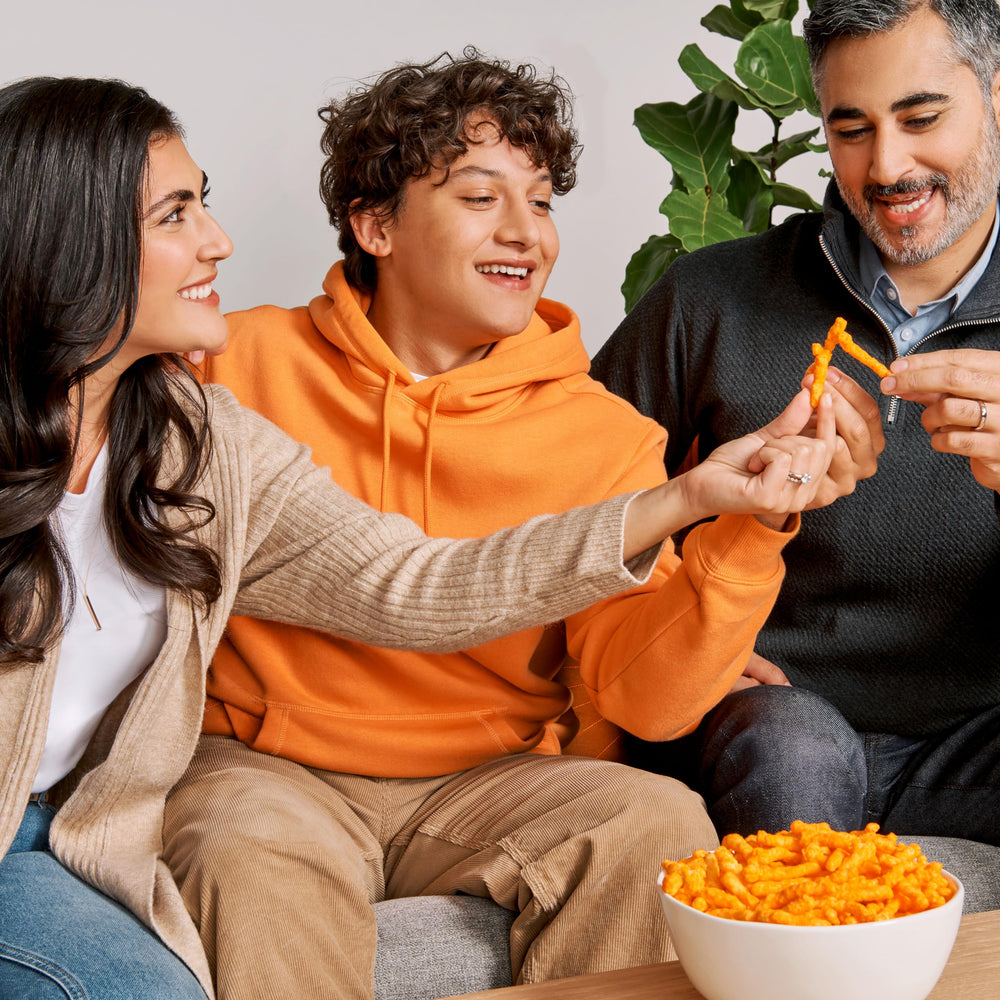bowl of Cheetos by Cheetos demonstrating serving size and shareability