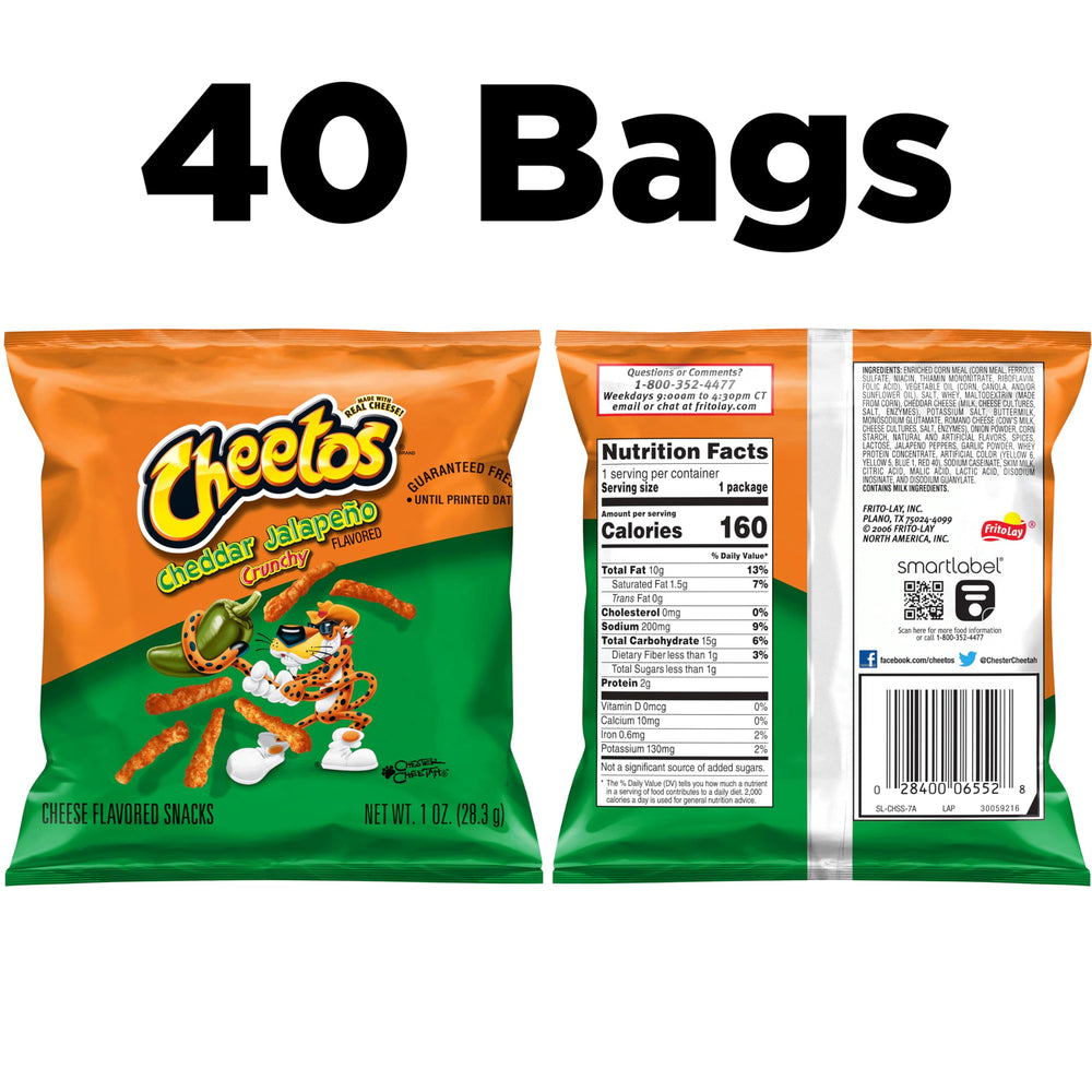 single 1 oz Cheetos bag closeup by Cheetos highlighting portable convenience