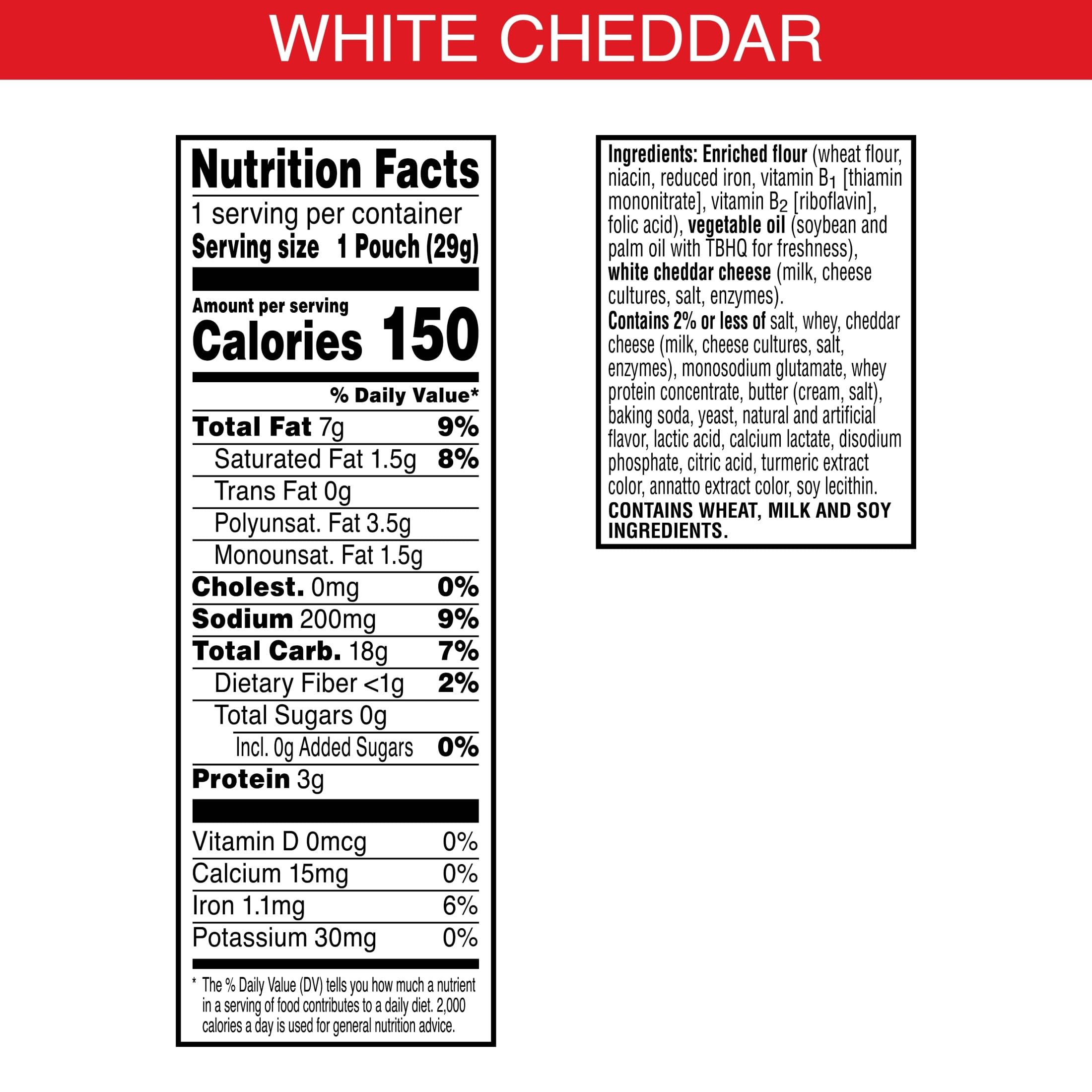 Cheez-It single 1oz pouch highlighting convenient grab-and-go packaging