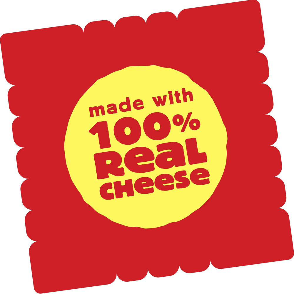 Cheez-It pouch tucked inside a lunchbox demonstrating convenient packing benefit