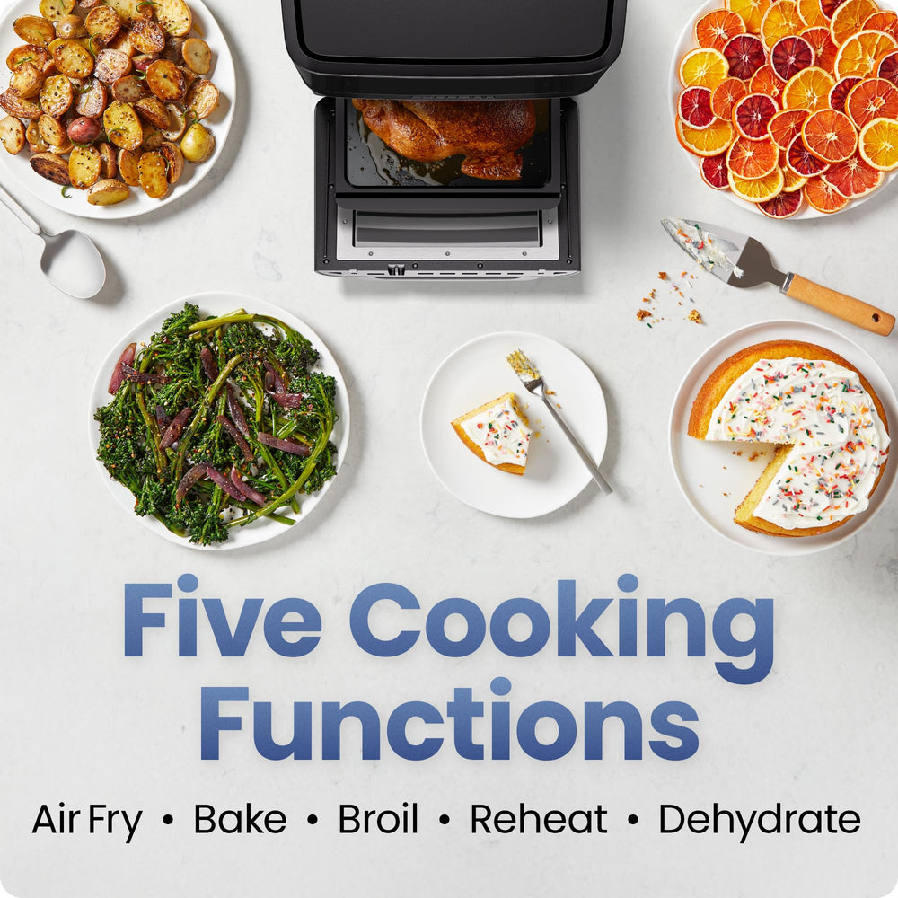 Chefman dehydrator trays with dried fruit for convenient snack preparation