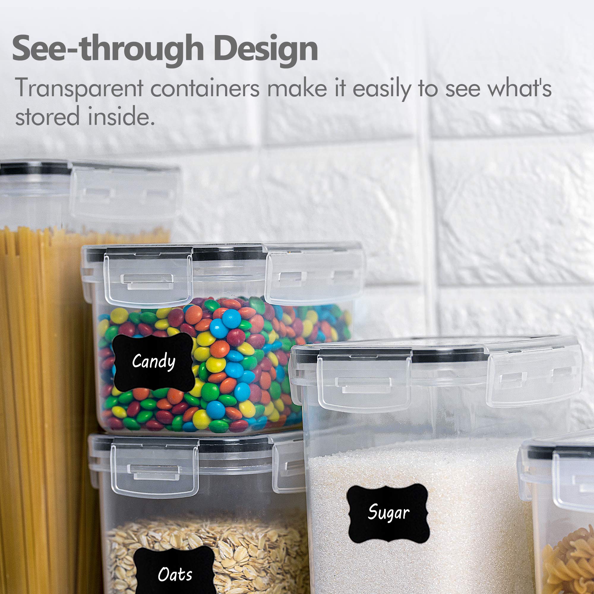 CHEFSTORY containers beside a hand for size comparison and practical scale