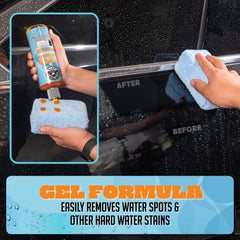 Chemical Guys gel texture close-up demonstrating thick clingable formula