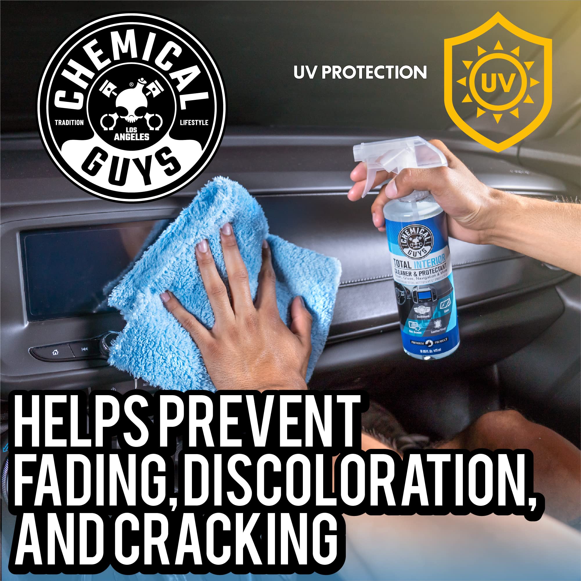 Chemical Guys protective layer close-up illustrating long-lasting resistance to fingerprints