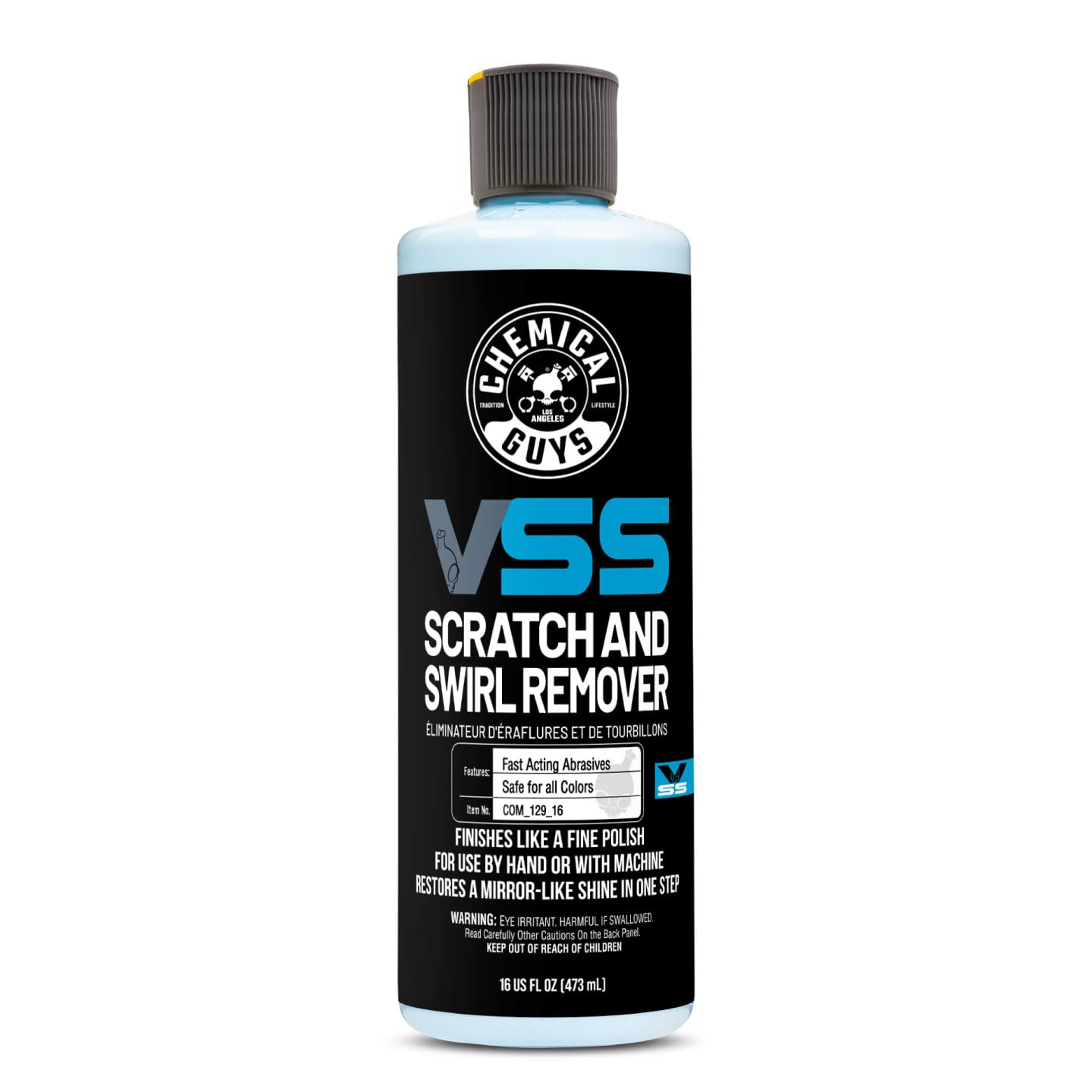 Chemical Guys VSS front label showing product name and benefits