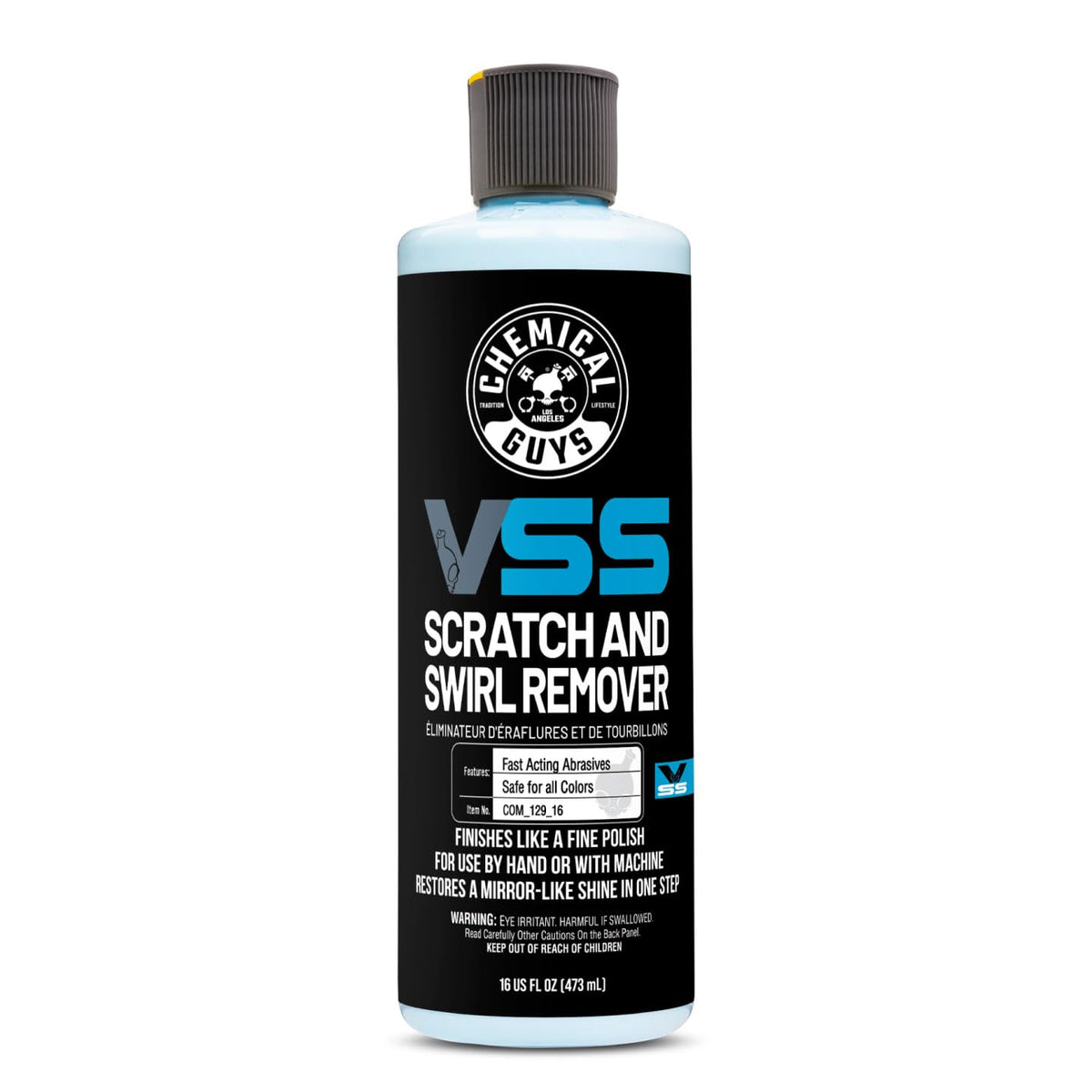 Chemical Guys VSS front label showing product name and benefits