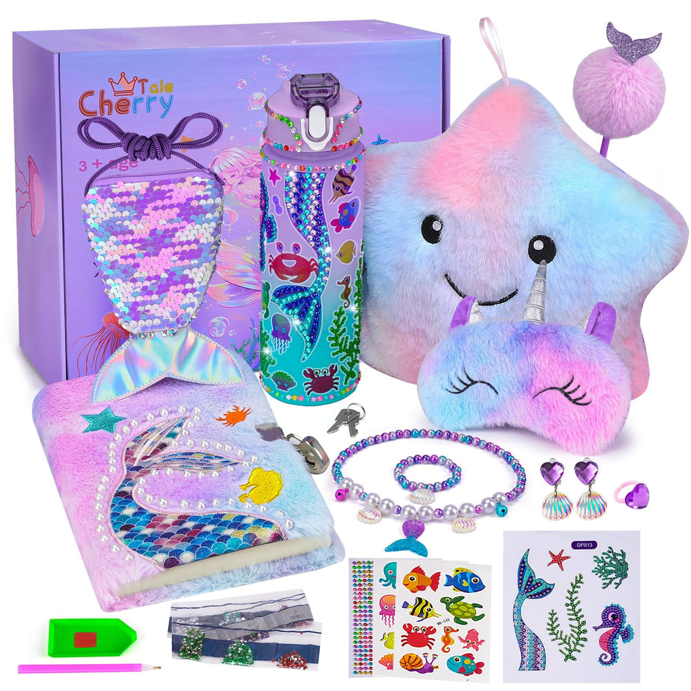 Cherry Tale front packaging showing complete mermaid gift box and contents