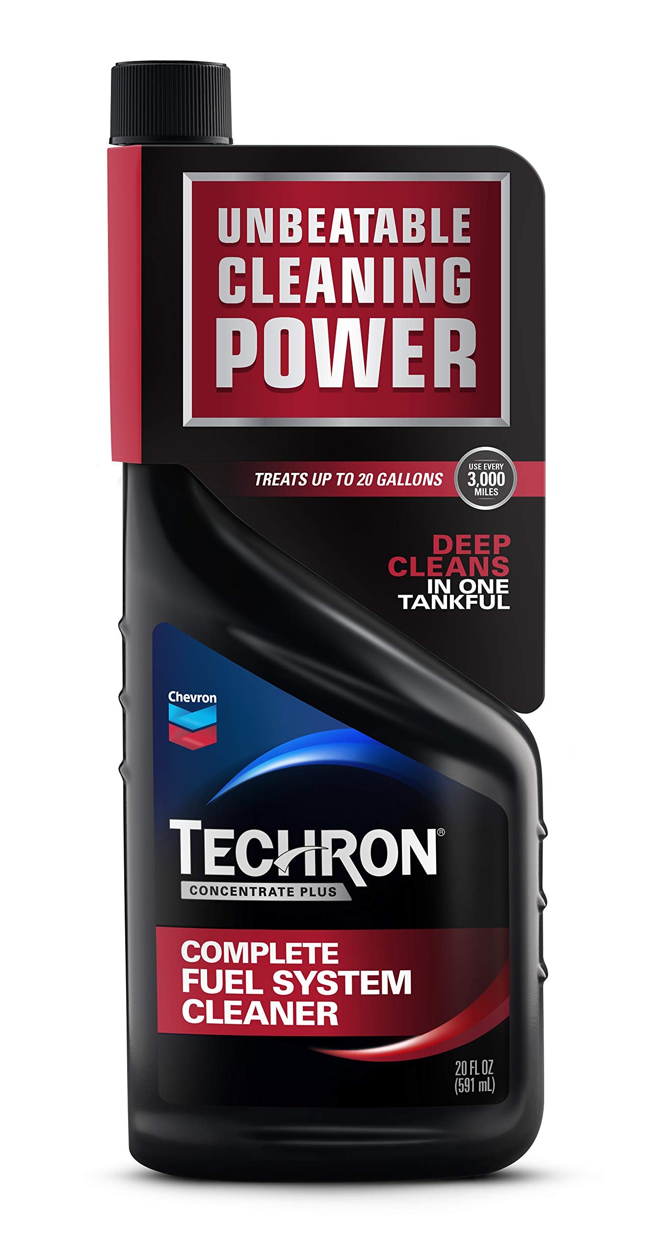Chevron label close-up highlighting PEA chemistry and cleaning performance benefit