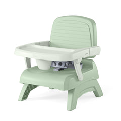 Chicco front view of Bento Booster showing stable seating and easy access