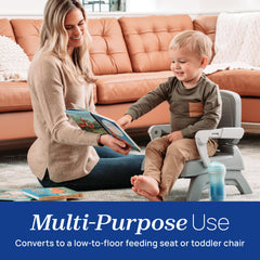 Chicco adjustable three-point harness detail ensuring safe fit
