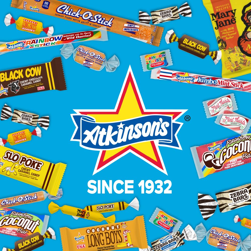 Chick o stick open bar close-up highlighting flaky texture and satisfying crunch