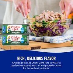 Chicken of the Sea tuna sandwich prepared for quick portable meal