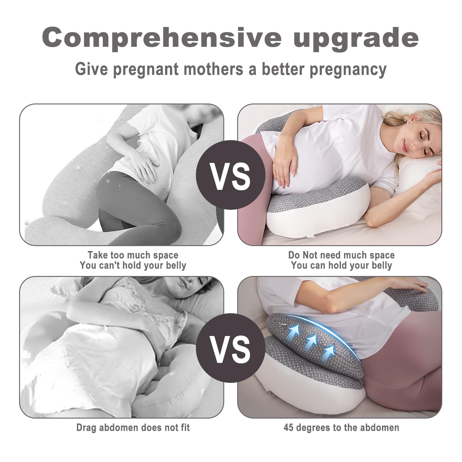 Chilling Home in-bed demonstration of side sleeping comfort and spine alignment